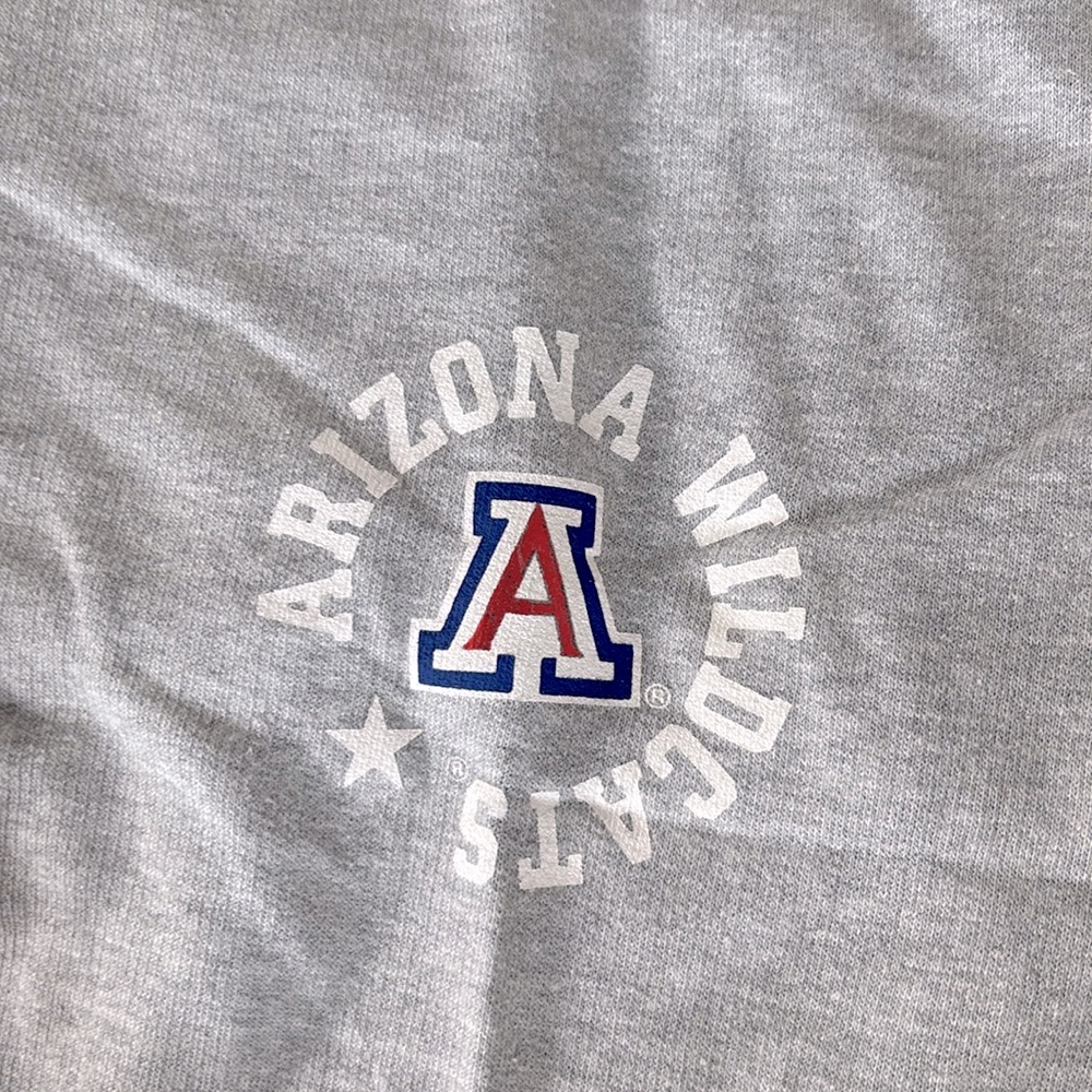 NWT [Old Varsity Brand] Arizona Wildcats NCAA 1/4 Zip Pullover Top Women’s Large - Picture 7 of 12